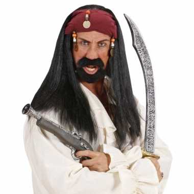 Pirates of the caribbean pruik