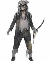 Zombie jack sparrow kostuum voor heren